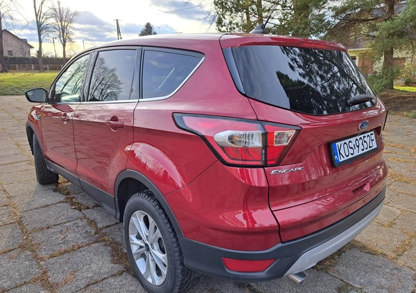 Ford Kuga cena 84000 przebieg: 71000, rok produkcji 2019 z Brzeszcze małe 301